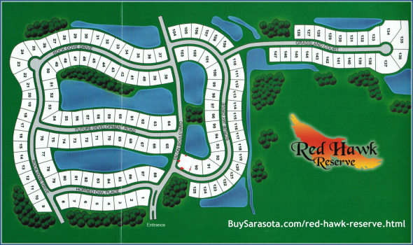Map of Red Hawk Reserve